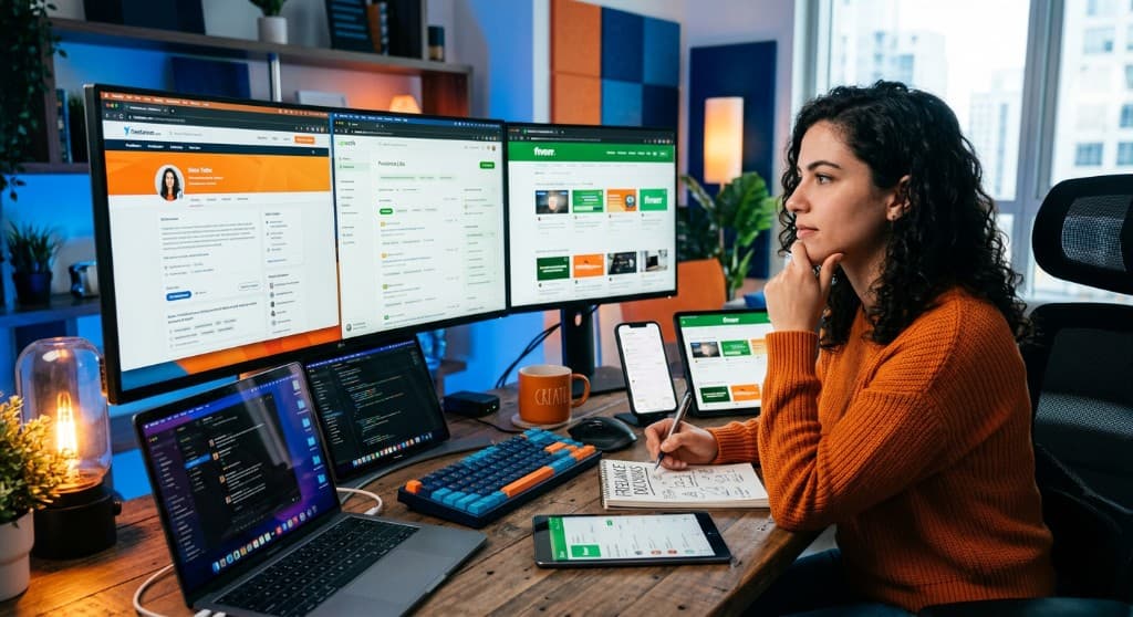 Upwork vs Fiverr vs Toptal: Best in 2026?